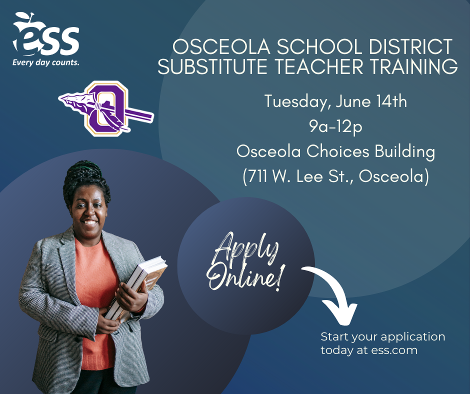 Osceola School District Substitute Teacher Training