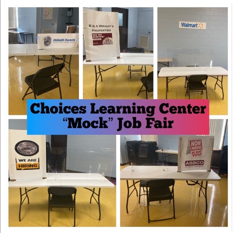 Choices Learning Center “Mock" Job Fair