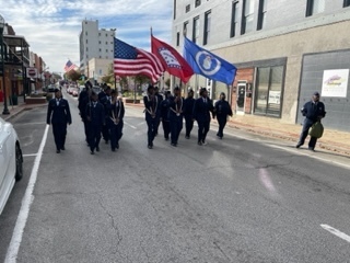OHS JROTC Marching