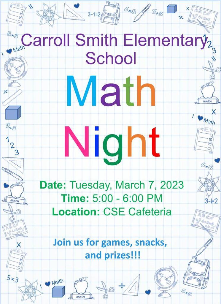 CSE Math Night