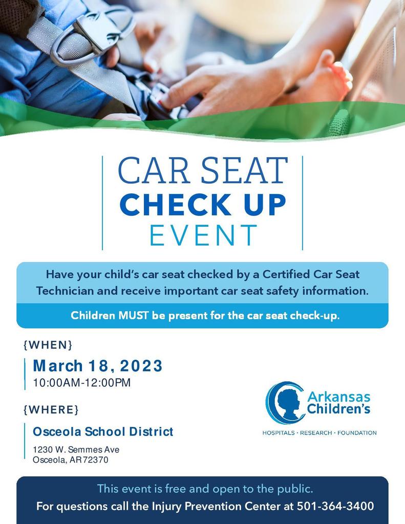 Car Seat Check Up Event