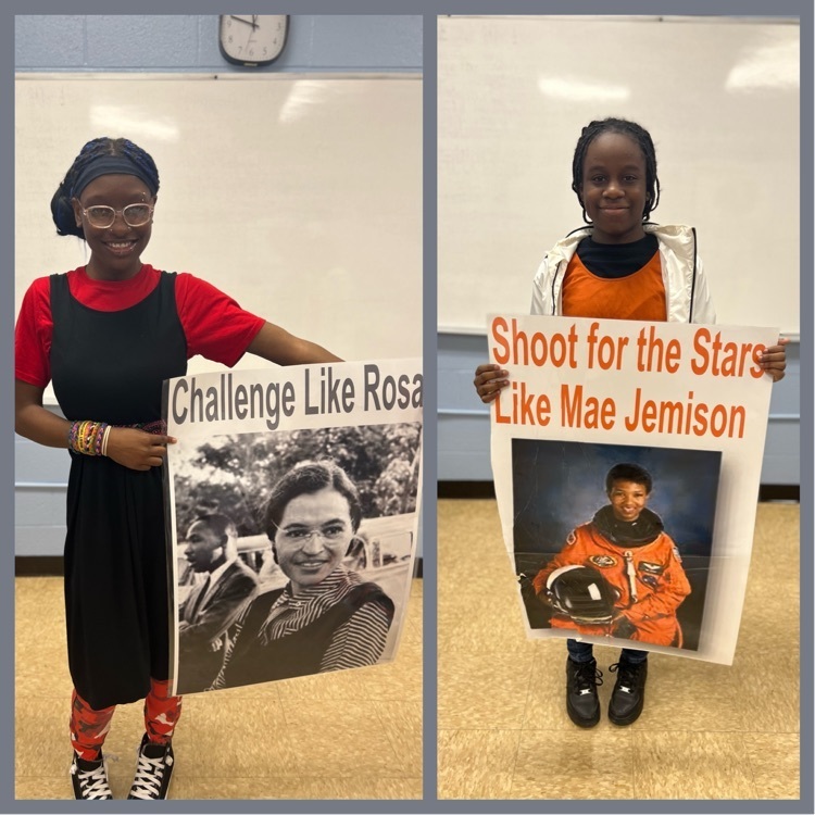 "Challenge Like Rosa” and Shoot for the Stars like Mae!