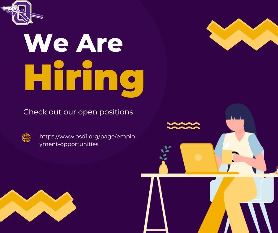 We are Hiring